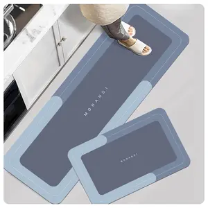 Hot selling kitchen diatomaceous earth floor mat, absorbent, anti slip, dirt resistant foot mat, household mat, entrance door mat, carpet, beautiful and durable
