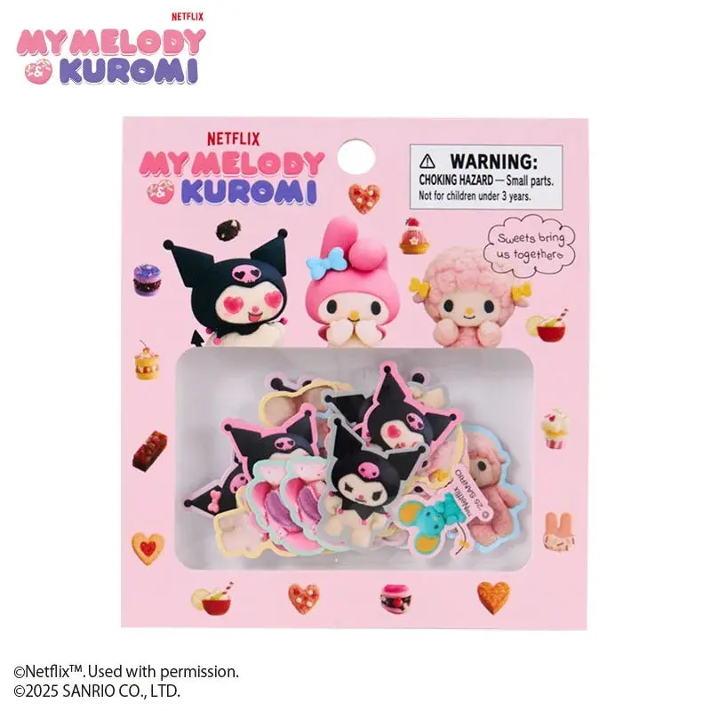 My Melody & Kuromi 26-pc Mini Sticker Pack (My Melody & Kuromi Netflix Series) My Melody & Kuromi 26-pc Mini Sticker Pack (My Melody & Kuromi Netflix Series)