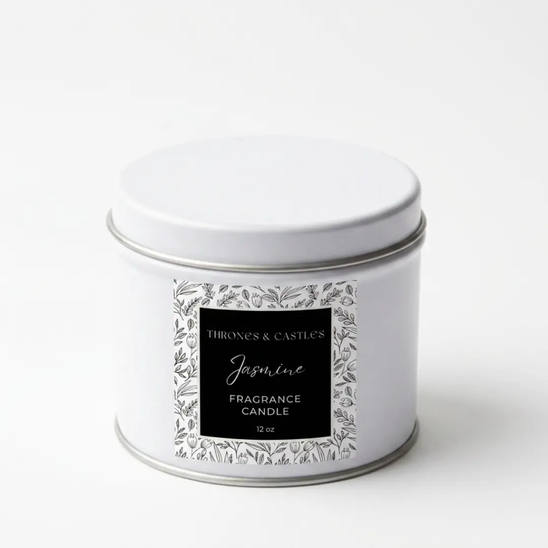 Thrones & Castles Jasmine 12oz Candle