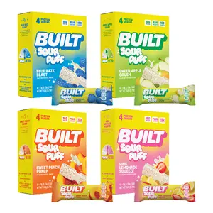 Official BUILT Bar, Sour Puff "Tart Test" Bundle Variety Pack (16 Sour Protein Bars, 4 bars in 4 flavors) Official BUILT Bar, Sour Puff "Tart Test" Bundle Variety Pack (16 Sour Protein Bars, 4 bars in 4 flavors)