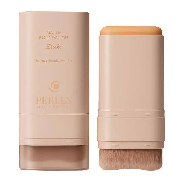 Perlex Foundation Stick, Long-Lasting Full-Coverage Makeup Stick for All Skin Types