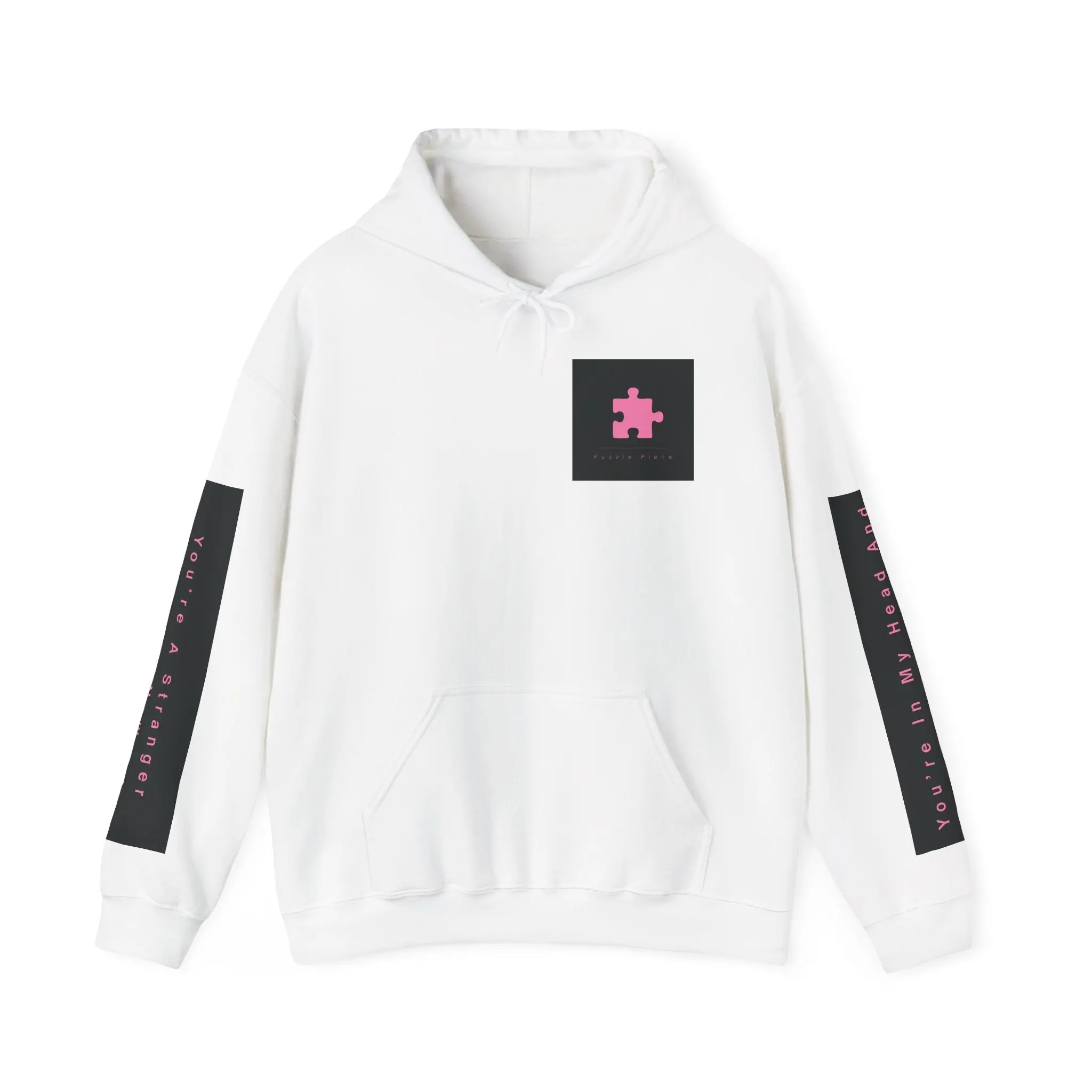 Unisex Heavy Puzzle Piece Hooded Sweatshirt