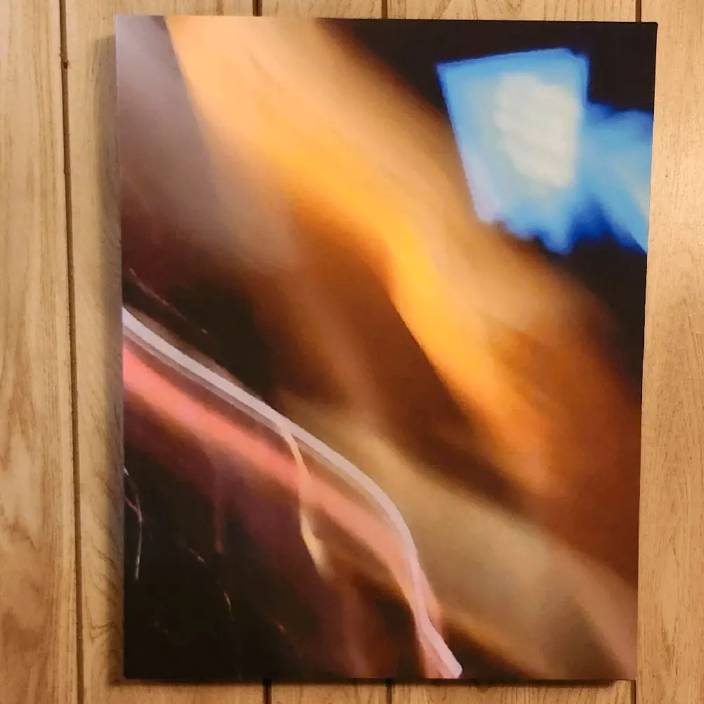 16x20 Abstract Canvas Print - Vibrant Flame Design for Modern Home Decor