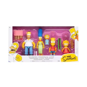 The Simpson's 5" Figures Family 4 Pack Action Figure The Simpson's 5" Figures Family 4 Pack Action Figure
