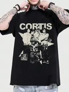 Vintage Cortis 90s Graphic T-Shirt, Retro Kpop Style Tee, Streetwear Cotton Graphic Shirt