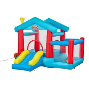 Little Tikes Play Inflatable Bouncer Playhouse Bounce House Ball Pit Outdoor Use