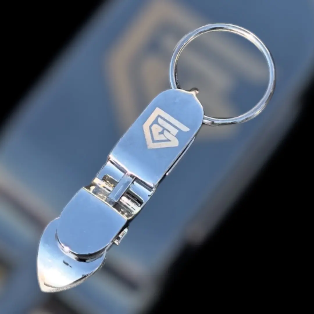 Great Goodie Bottle Opener - Four-in-One Shotgun Punch with Can Opener