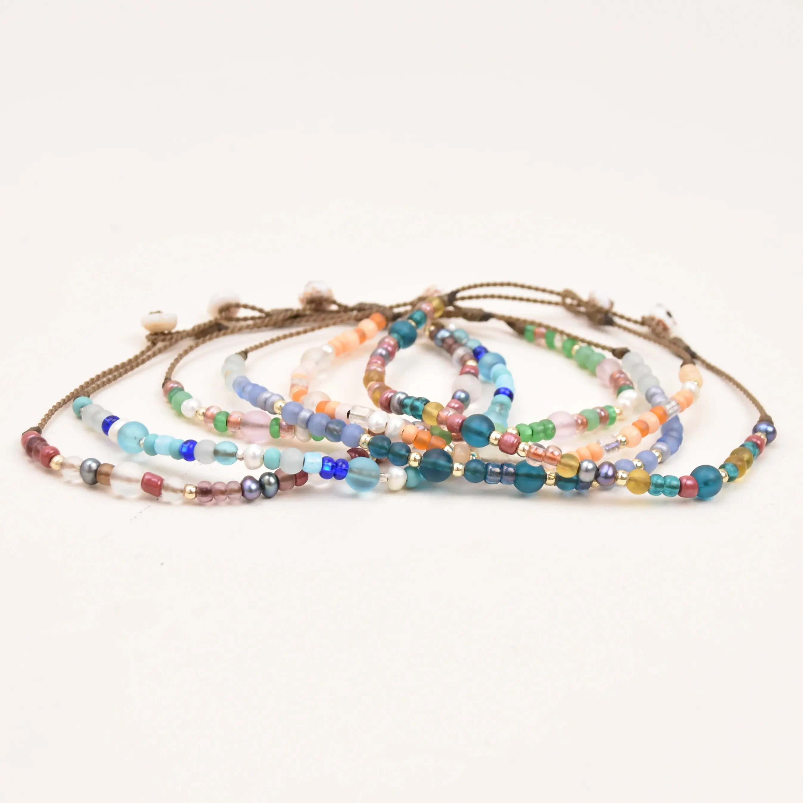 Sea Glass Anklet