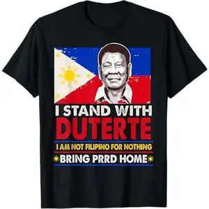 Bring PRRD Home I Stand With Duterte Men Women Free PRRD Men T-Shirt
