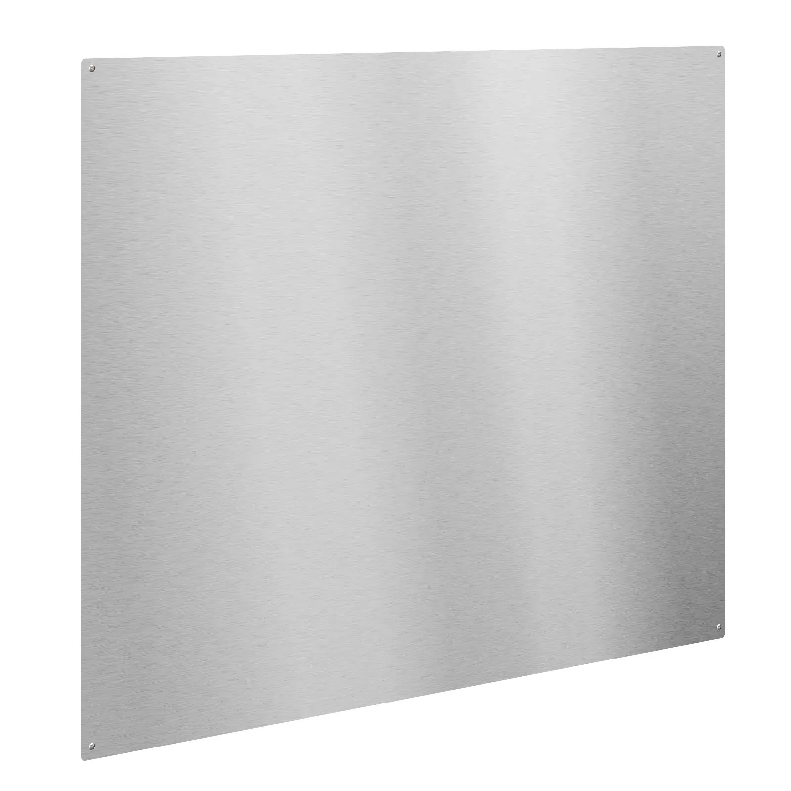30" x 24" Stainless Steel Backsplash for Stove, Ultra Flat Splatter Guard, Wall Shield Range Hood Backsplash, Easy Clean Kitchen Wall Metal Panel, Pre-Drilled Holes for Easy Installation, Silver