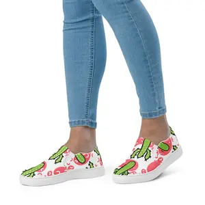 Cactus Chic Slip On Shoes