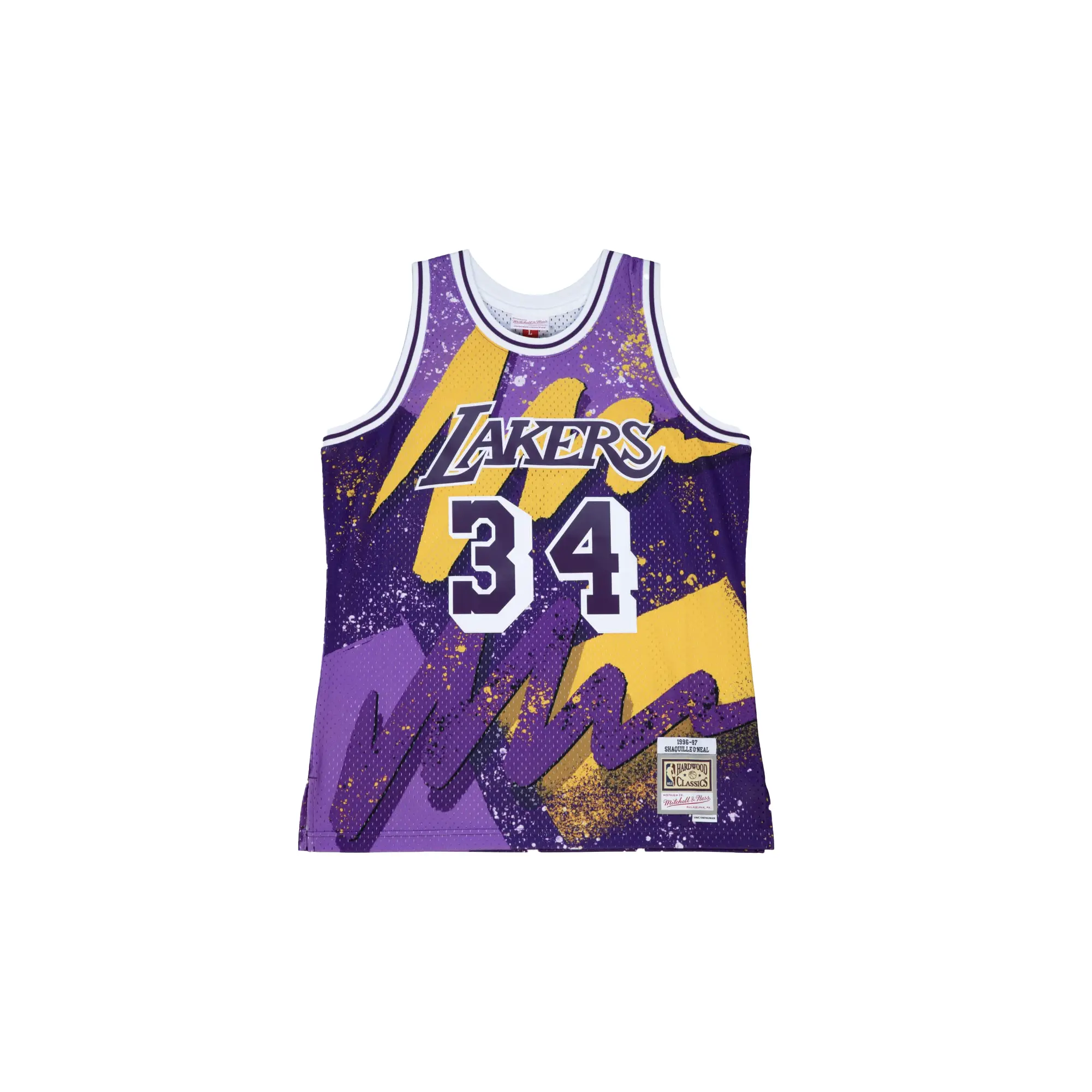 Hyper Hoops Swingman Jersey "NBA LA Lakers 96 Shaquille O'Neal" TFSM1253 LAL96SONDKPR