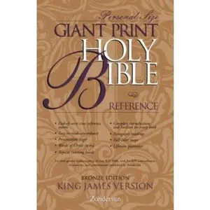 USED-KJV Giant Print Reference Bible, Personal Size by zondervan-publishing-house (Unknown)