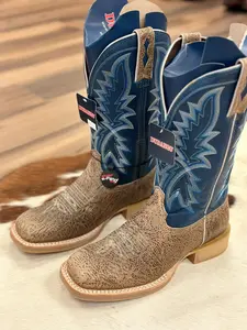 DURANGO MENS WORK BOOT REBEL PRO LITE GREY BLUE TUBE DDB0358