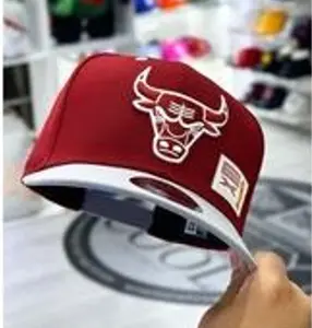 Vintage Chicago Bulls Trucker Hat Retro NBA Look High Quality Embroidery Adjustable Snap Closure Lightweight Durable Unisex Fashion Accessory Trending TikTok US TikTok Shop