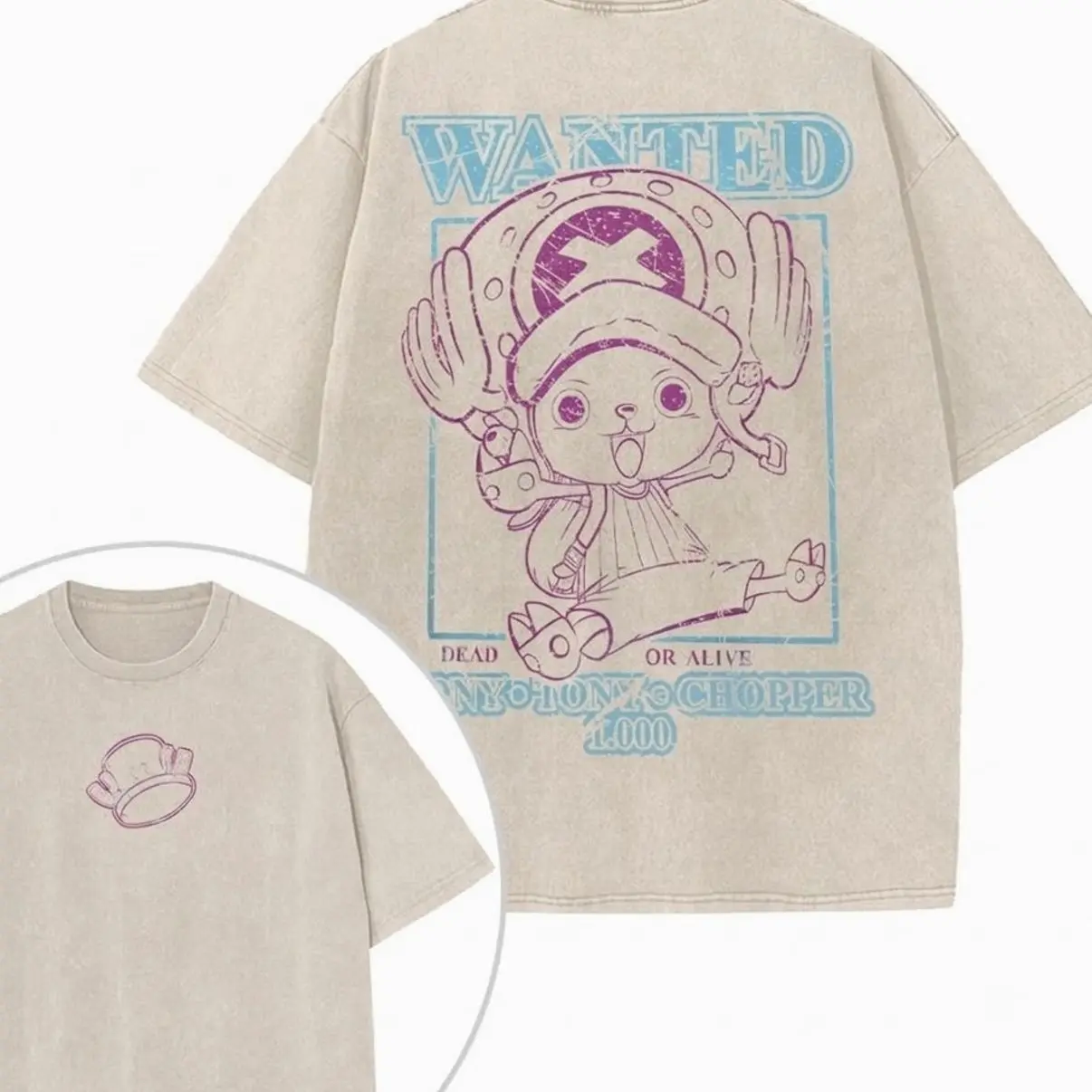 Vintage Chopper OP Anime Shirt Unisex S-5XL, graphic Tee