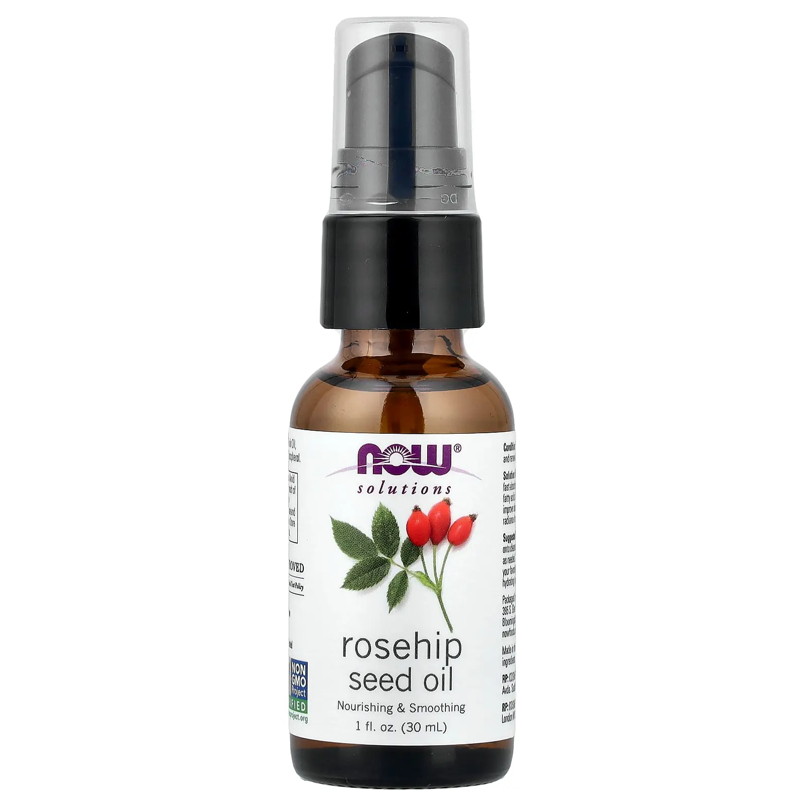 NOW Foods Solutions, Rosehip Seed Oil, 1 fl oz (30 ml)