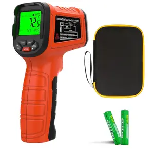 50:1 Non-Contact Digital Infrared Laser Thermometer Gun -58°F to 2732°F for Cooking, Pizza Oven, Reptile, Griddle, HVAC and Industrial Use