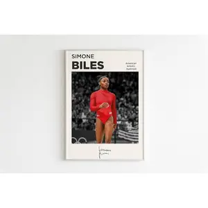 USA Olympic Gymnastics Poster