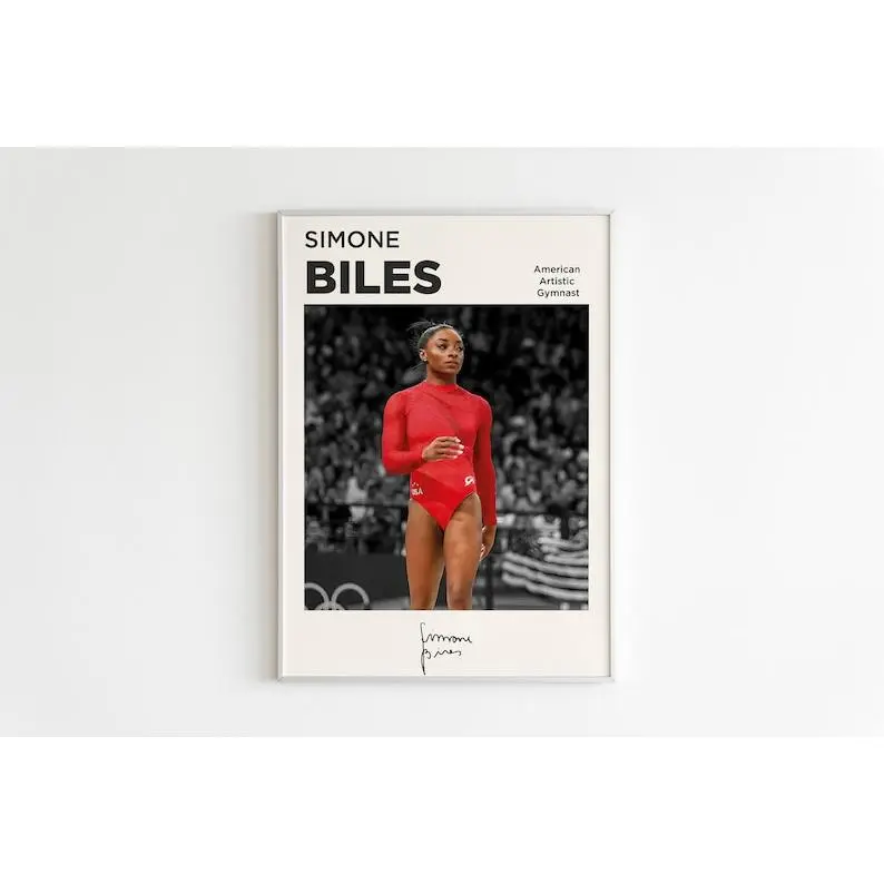 USA Olympic Gymnastics Poster