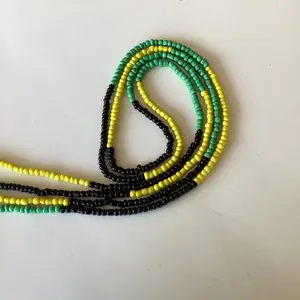 Proud Jamaican waist beads