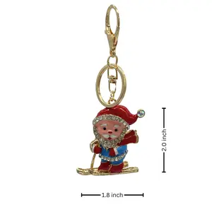 Festive Santa Keychains | 5 Unique Holiday Variations | Christmas Charm