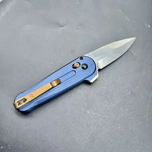 491-Professional Anodized Aluminum Folding Knife - Smooth Bearing Quick-Release, Lightweight EDC Tool foor Outdoor Adventure, Survival & Utility | Men''s Gear Gift activity travel-friendly design