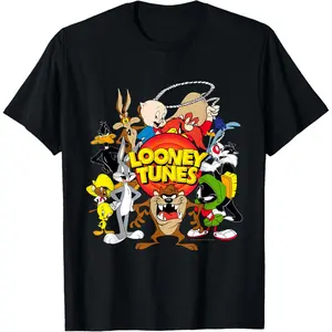 Looney Toons Character Group T-Shirt Small
