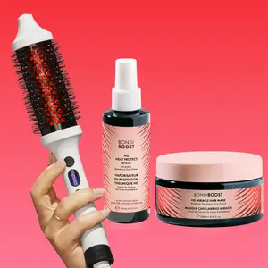 INFRARED THERMAL BRUSH & STRAWBERRY GUM HAIR REPAIR & STYLING KIT INFRARED THERMAL BRUSH & STRAWBERRY GUM HAIR REPAIR & STYLING KIT