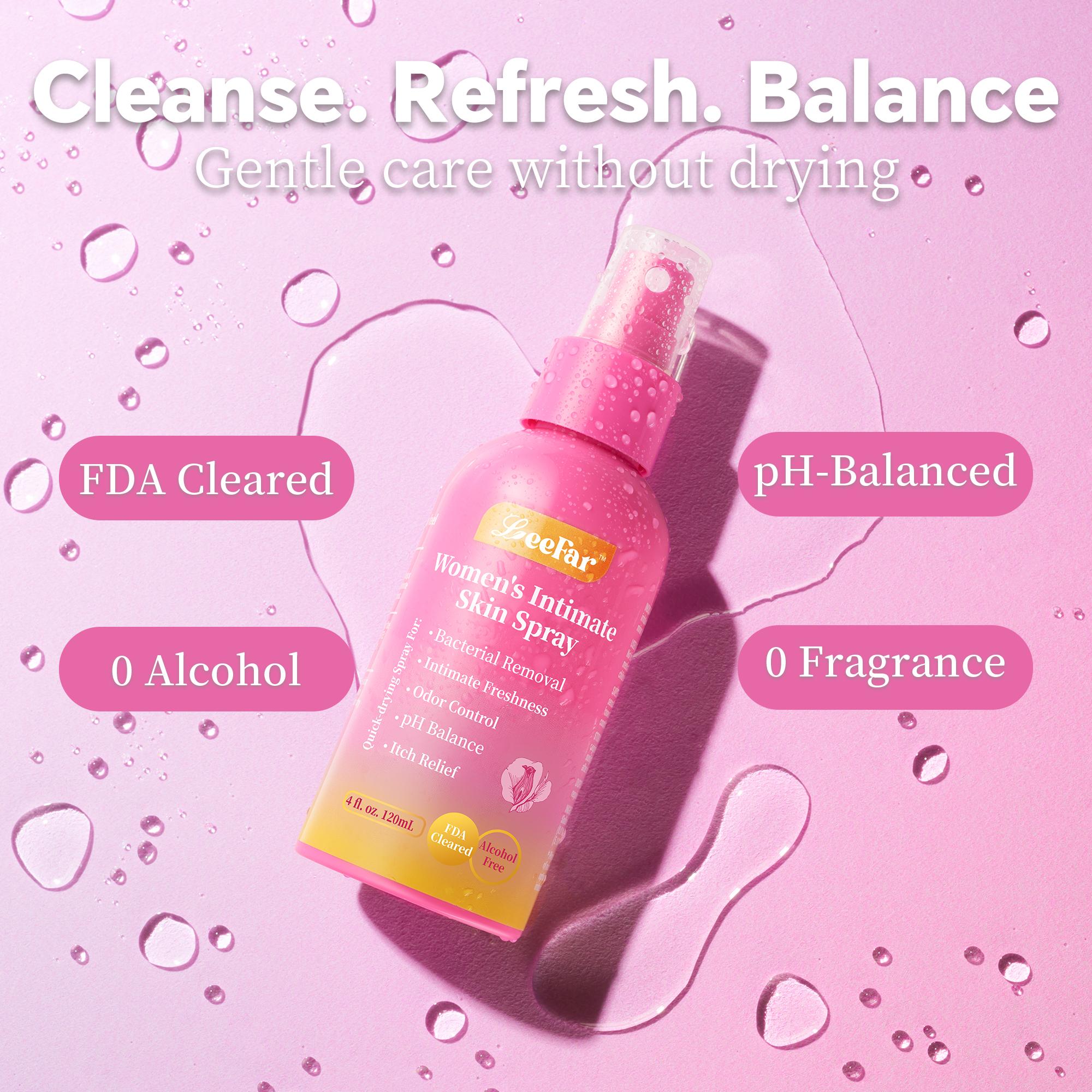 LeeFar Fresh & Juicy Duo - Her Fresh Intimate Skin Spray & Her Juicy Women’s Probiotic Bundle