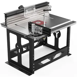 MUWOOD Full-Size Portable Router Table | Bench Top Router Table For Woodworking, DIY, And Workshop Use | With Imperial & Metric Measurements