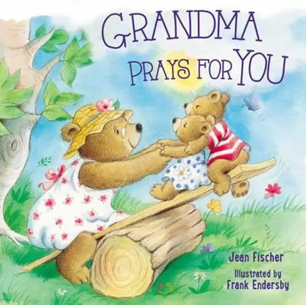 Used Board Book - Grandma Prays for You by Jean Fischer, Faith-Focused Early Reading Picture Book for Toddlers (English, Bedtime Story), Early Reading Book, Books For Toddlers