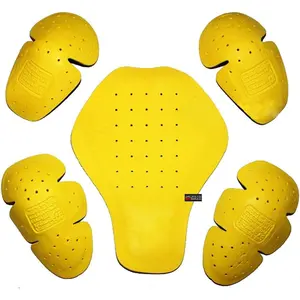 5-PC Triple Density CE Removable Armor for Motorcycle Street Biker Jackets 5PC Set Universal SizeGift