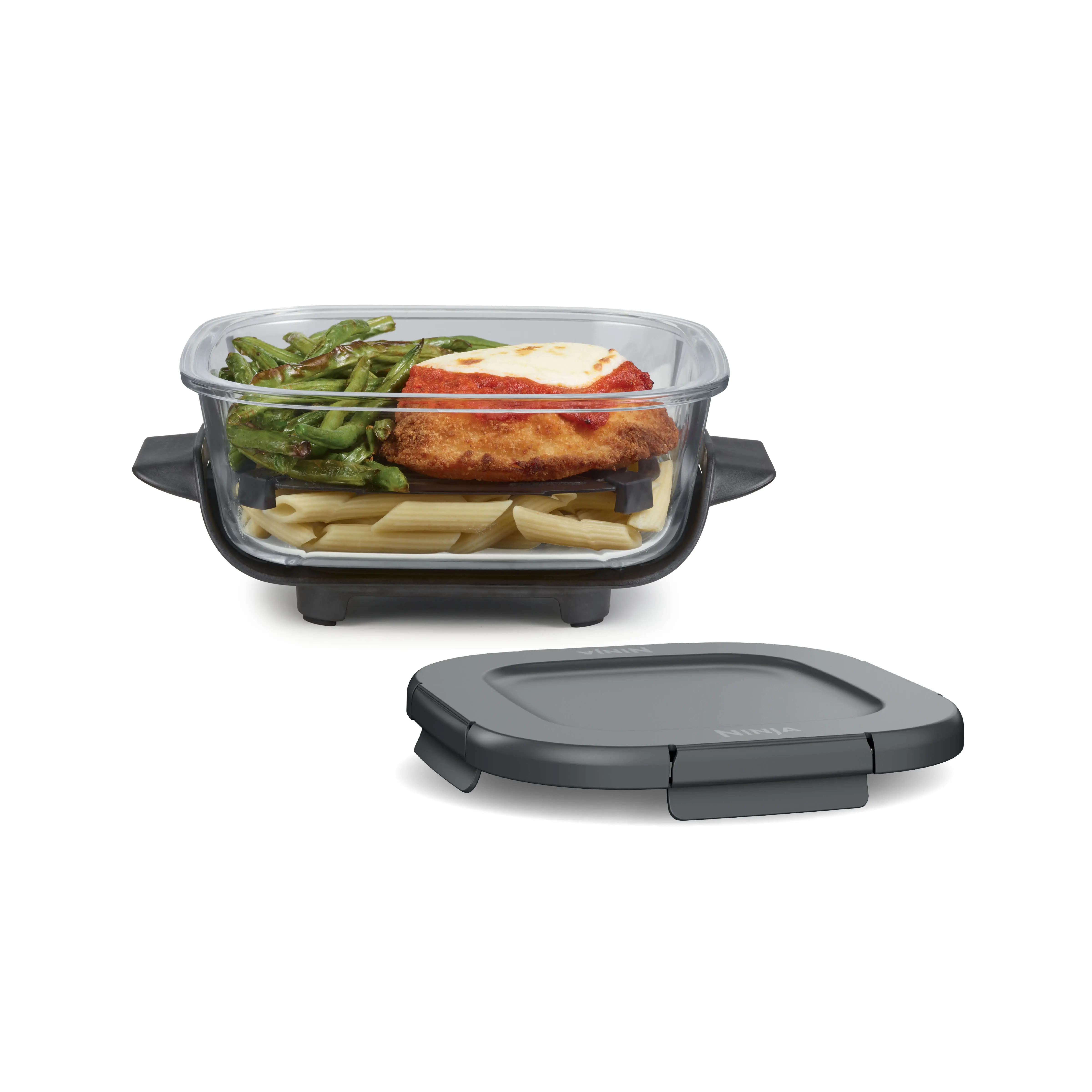 Ninja 6-Cup CleanCrisp Glass Container with Leakproof Lid - XSKSFN6CUP Ninja 6-Cup CleanCrisp Glass Container with Leakproof Lid - XSKSFN6CUP
