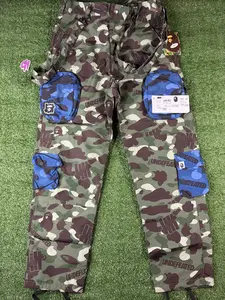 Bape X Undefeated Multi-Pouch Camo Cargo Pants Large