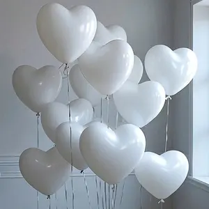 10 Inch Love Foil Balloon, Perfect for Parties and Celebrations, Unique Wedding and Birthday Decoration Choice, No Choking Hazard, Heart Shaped Balloons