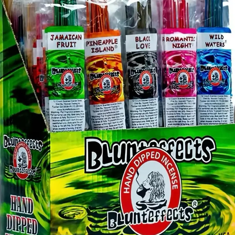 Premium Scented Incense Sticks Pack - Hand-Dipped 48-Scent Random Mix, 11in USA-Made Stress Relief Aromatherapy Meditation Aid, 45-Min Max Long Burn Home Fragrance Freshener with Soothing Oils, Multiple Packs for Room Use