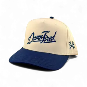 Damn Tired premium trucker hat
