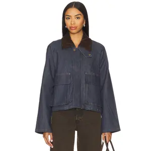 Steve Madden Justina Jacket in Deep Indigo