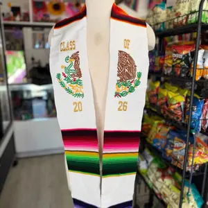 Graduations sash class 2026 unisex stole escudo