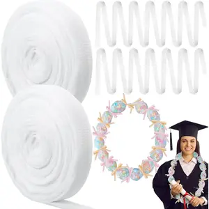 624 ft 2026 Graduation Candy Lei Netting Tubing Mesh Bags for Making Graduate Gifts DIY Graduate Wreaths Packing Snacks