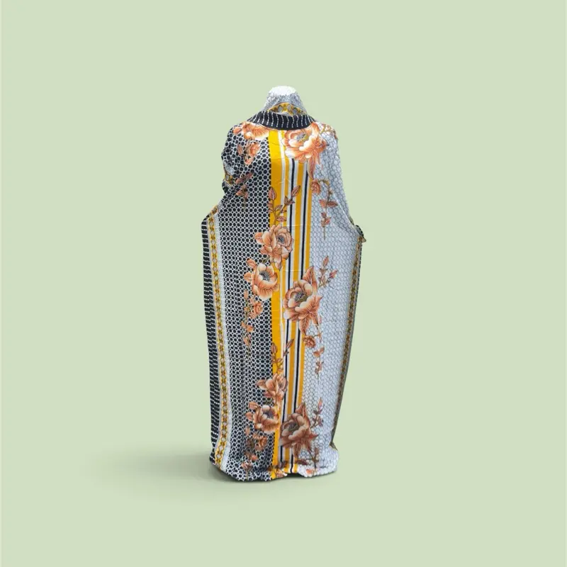 Women’s African Print Kaftan Dress – Free Size