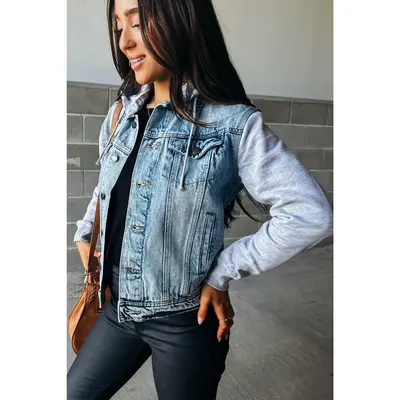 Jacket Made from Old Jeans TikTok Shop1
