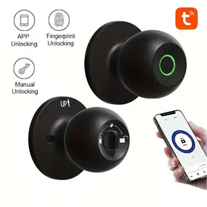 App Controlled Smart Door Knob With Biometric Fingerprint
