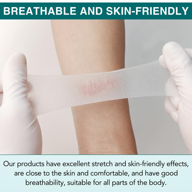 Elaimei Hydrocolloid Bandage 5cmx3.6m, Wound Healing Patch, Prevents Dirt, Reduces Friction, Breathable Comfort, Protects Skin, Medical Accessories, Aid