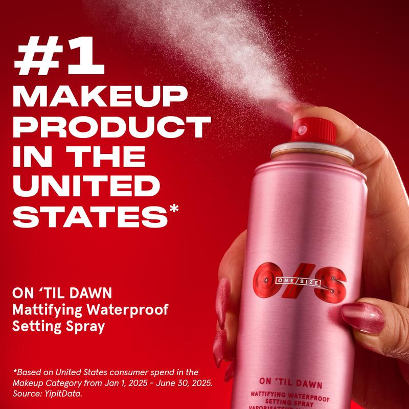 Lock, Slay, Repeat: On ‘Til Dawn Full-Sized Trio | THREE ONE/SIZE Setting Sprays for All-Day Oil Controlling Matte Finish