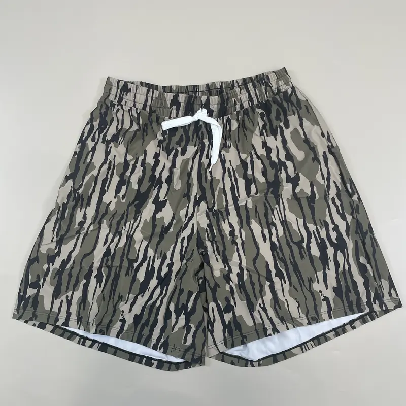 Adult men swim shorts beach wear swim wear summer camo bottom bathing shorts