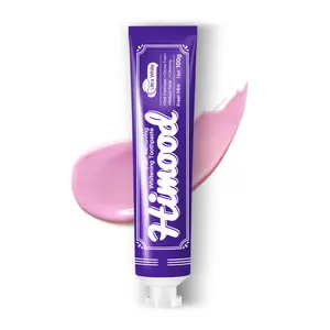 HIMOOD Plant Extraction Gentle Whitening Toothpaste 100g - Anti-Inflammatory Soothing Fluoride-Free Fresh Mint Flavor for Brighter Teeth