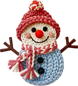 DTF Transfer – Yarn Snowman C Multi Sizes