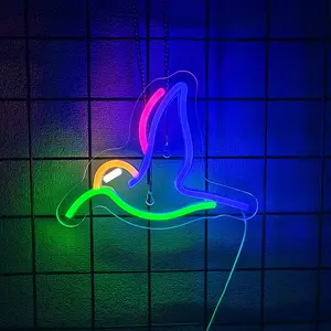 Hummingbird Neon Sign for Wall Decor Colorful Bird Neon Light Led Hummingbird Memorial Decor for Women Lovers Gifts Bird Wall Art Light Up Sign for Birthday Christmas，USB Powered ,Easy Hanging